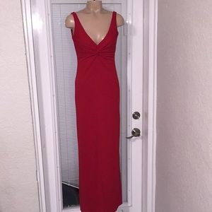 Laundry by shelli Segal Red long formal Dress 2